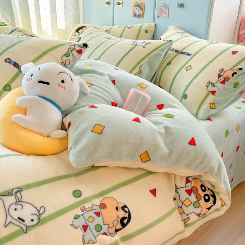 Crayon Shinchan Карандаш SHIN Chan Everyday Collection Домашний Одноразовый Наборы Постельного Белья - изображение 2