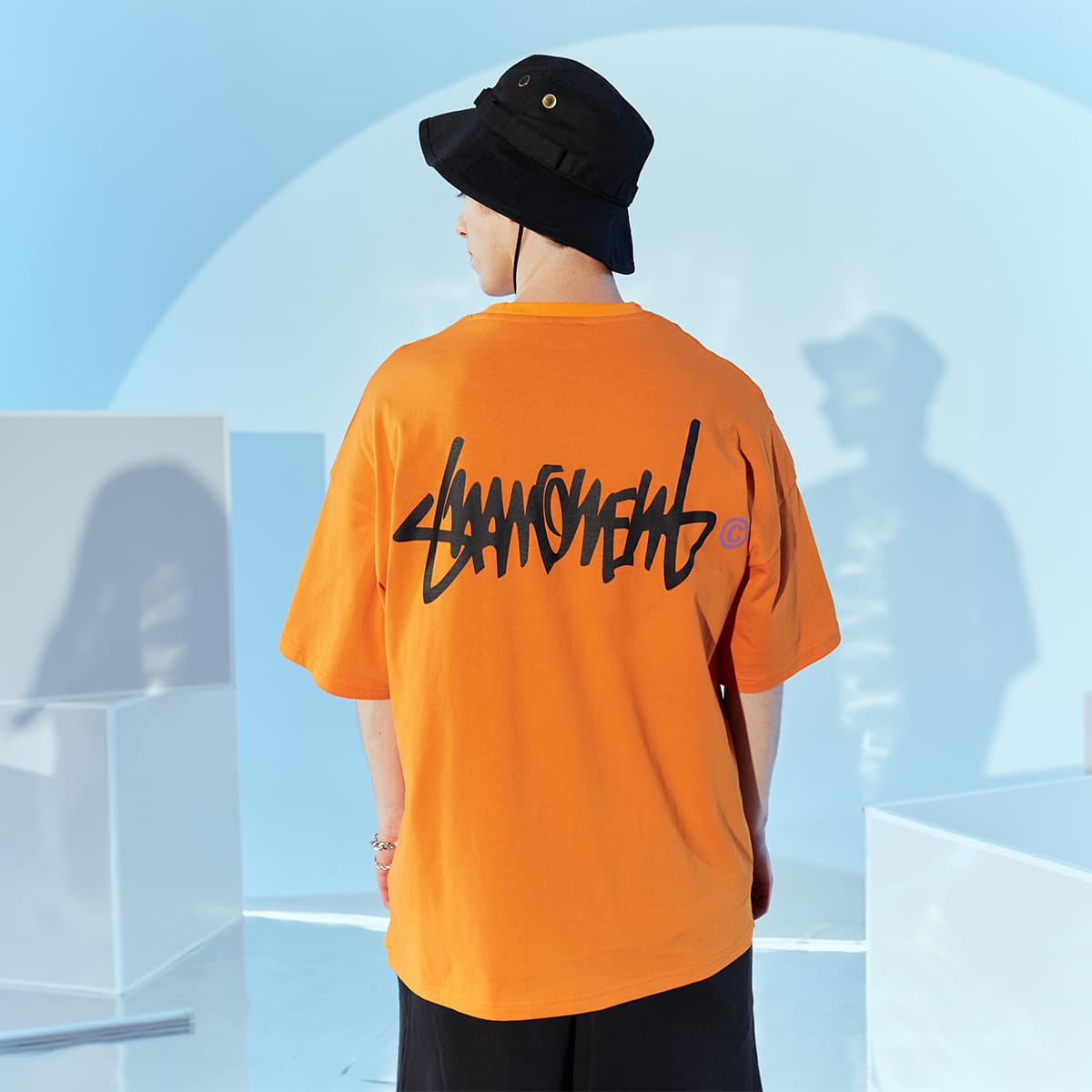 Футболка Suamoment Basic Letter Tee - изображение 6
