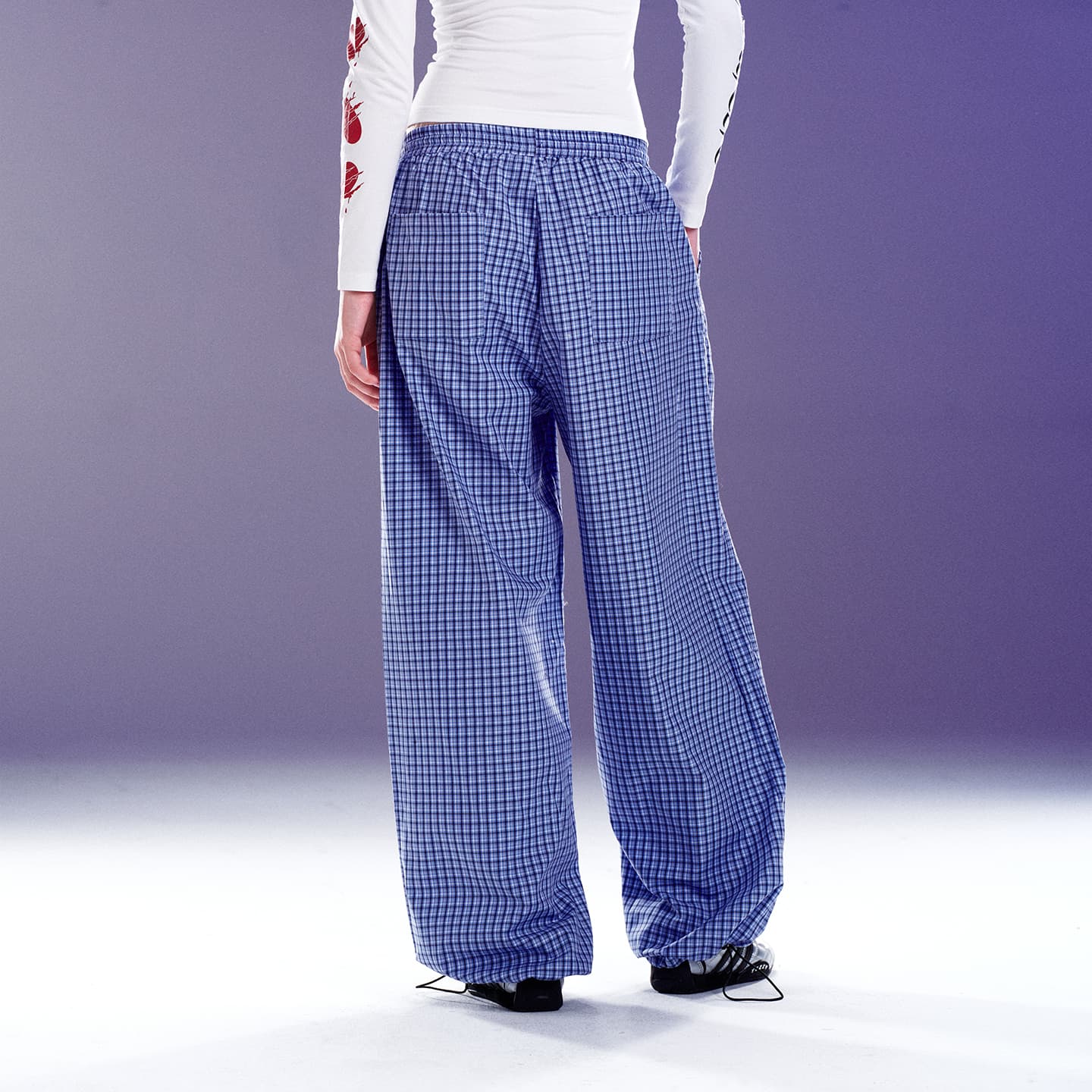 Штаны Suamoment Blue Unisex Casual Pants Suamoment Синий Унисекс Повседневные Штаны - изображение 4