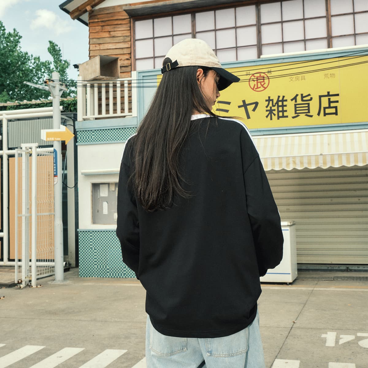 Футболка Suamoment Длинный рукав T-рубашка Sports Casual Свободный крой Топ Унисекс - изображение 7