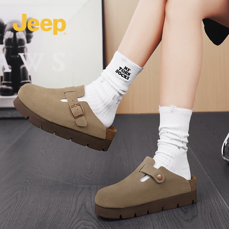 Сандалии Jeep Buckle Clog Пряжка Обувь Birkenstock Женские - изображение 3