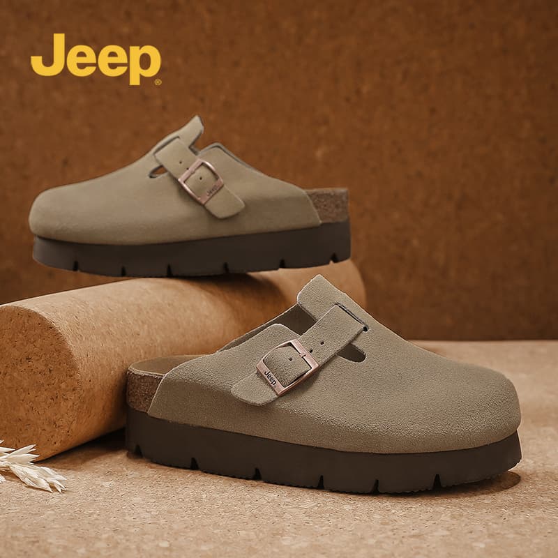 Сандалии Jeep Buckle Clog Пряжка Обувь Birkenstock Женские - изображение 6