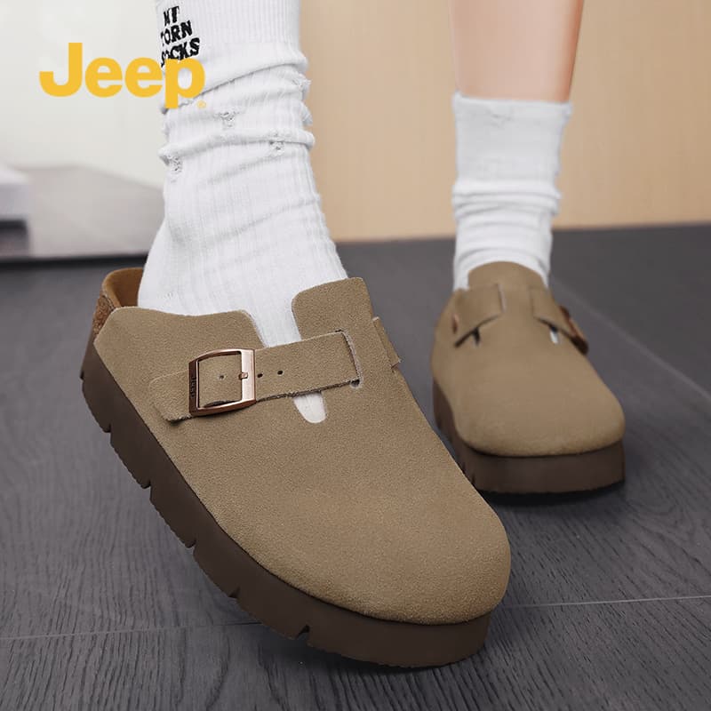 Сандалии Jeep Buckle Clog Пряжка Обувь Birkenstock Женские - изображение 5