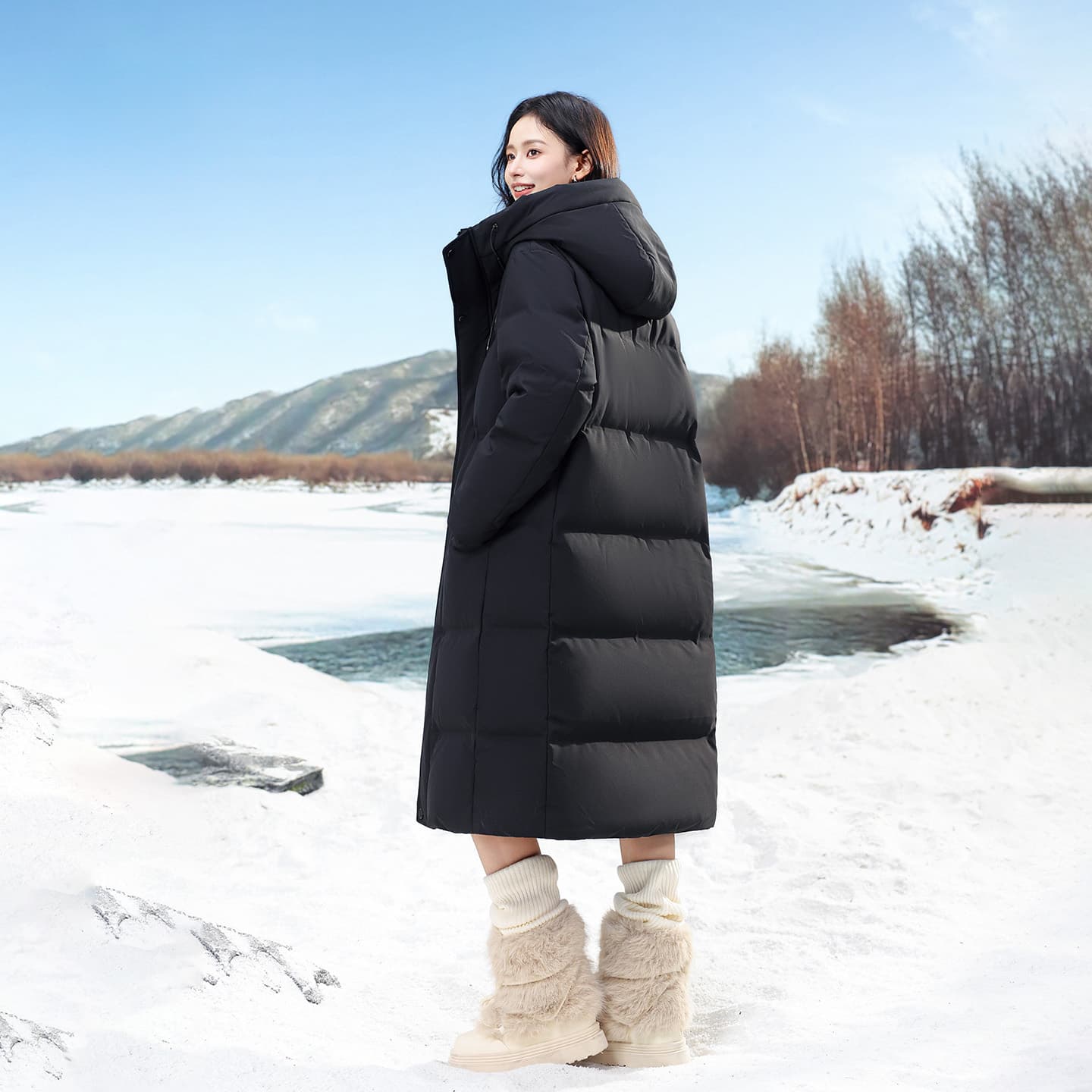 Пуховик SNOW FLYING Wind and Snow Collection Женские Пуховики - изображение 4