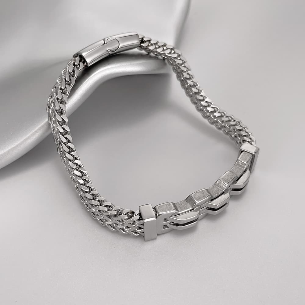 Браслет OWO Браслеты из титанового стального сплава для мужчин - изображение 3