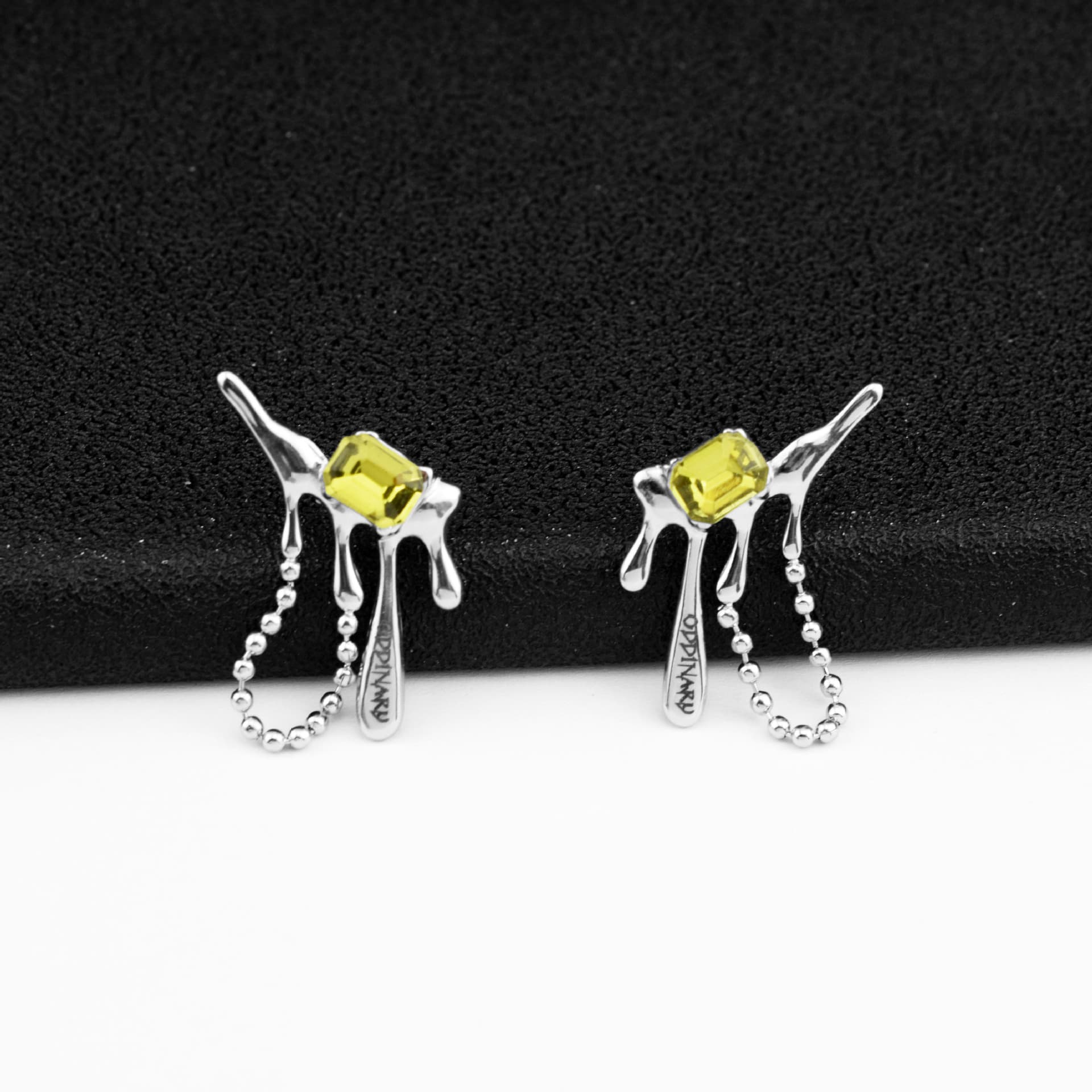 Серьги OWO Серьги-гвоздики из титановой стали Унисекс Подарочный набор в коробке - изображение 2
