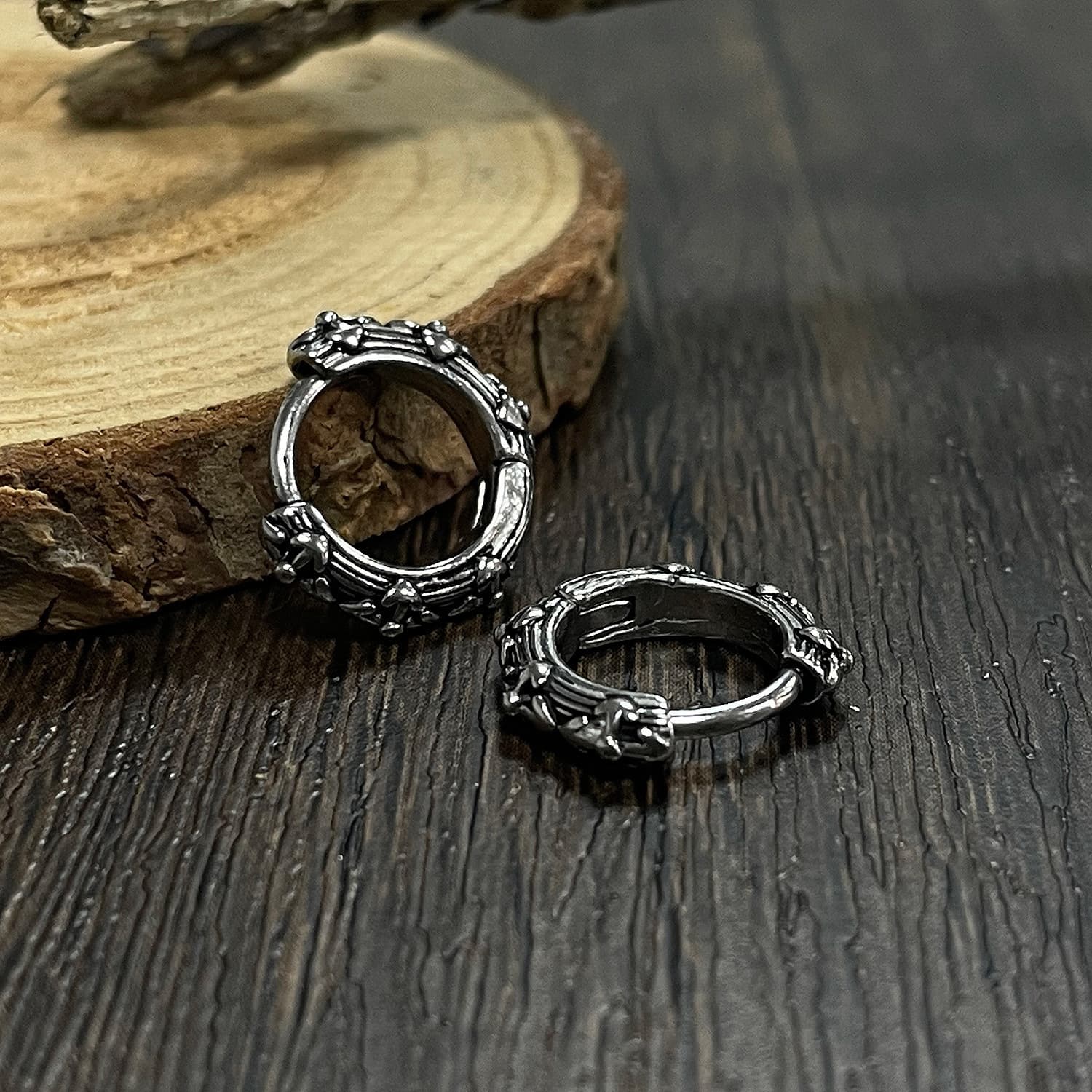 Серьги OWO Серьги из титанового стального мужские - изображение 3