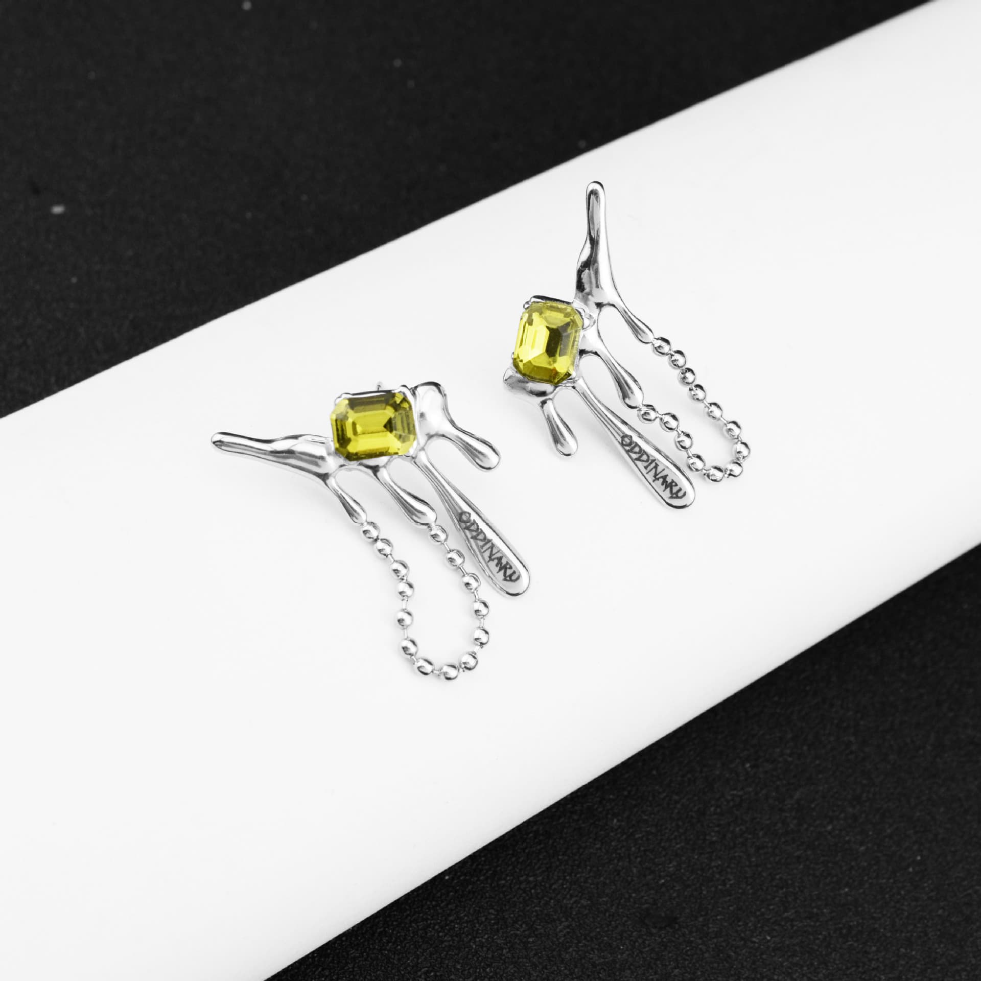 Серьги OWO Серьги-гвоздики из титановой стали Унисекс Подарочный набор в коробке - изображение 3