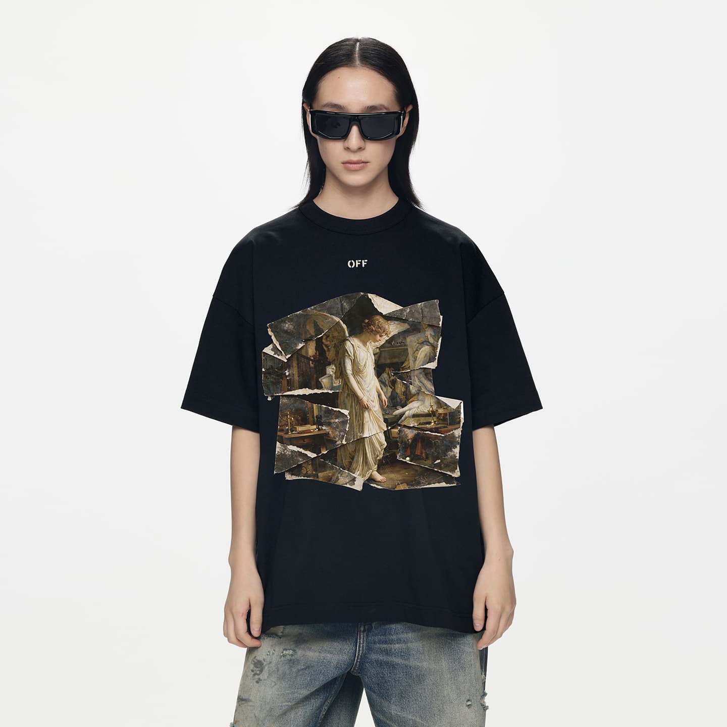 Футболка OFF WHITE Унисекс T-рубашки - изображение 4