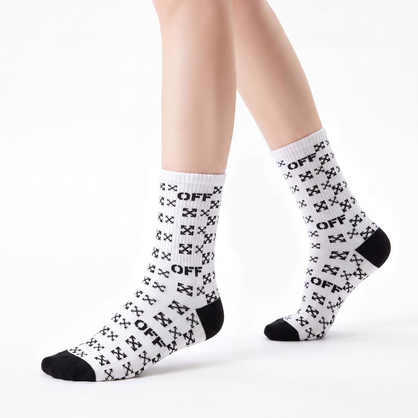 Носки OFF WHITE Унисекс Высокие носки - изображение 4