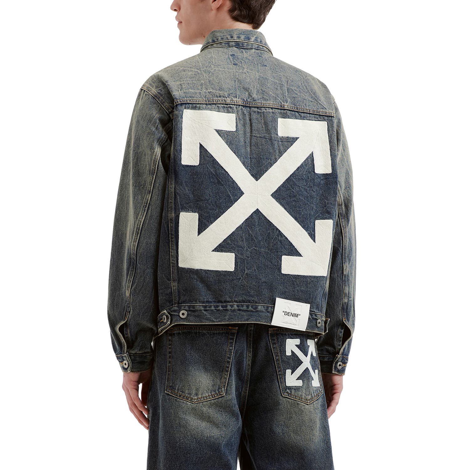 Джинсовая куртка OFF-WHITE - изображение 3