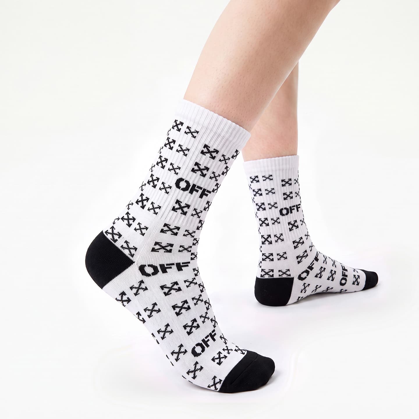 Носки OFF WHITE Унисекс Высокие носки - изображение 5
