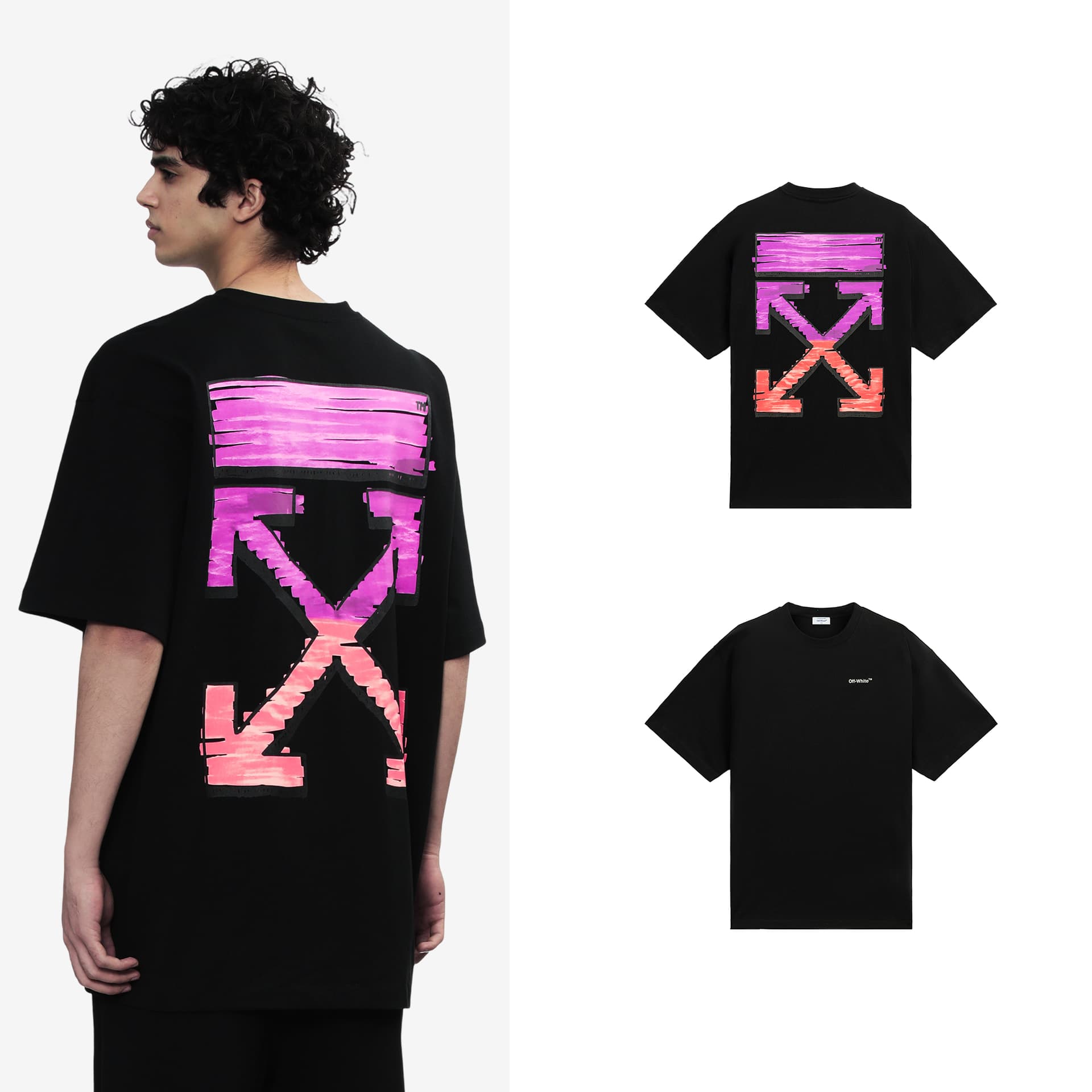 Футболка OFF WHITE T-Рубашка Унисекс Набор в Коробке - изображение 3