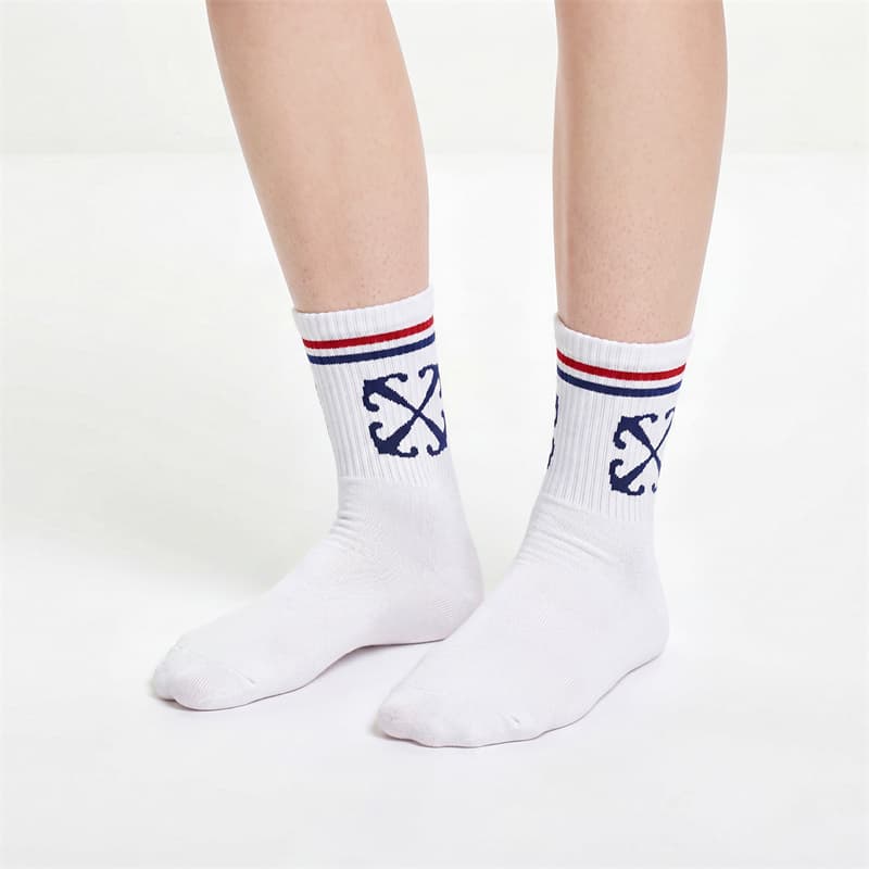 Носки OFF WHITE Унисекс Высокие носки - изображение 4