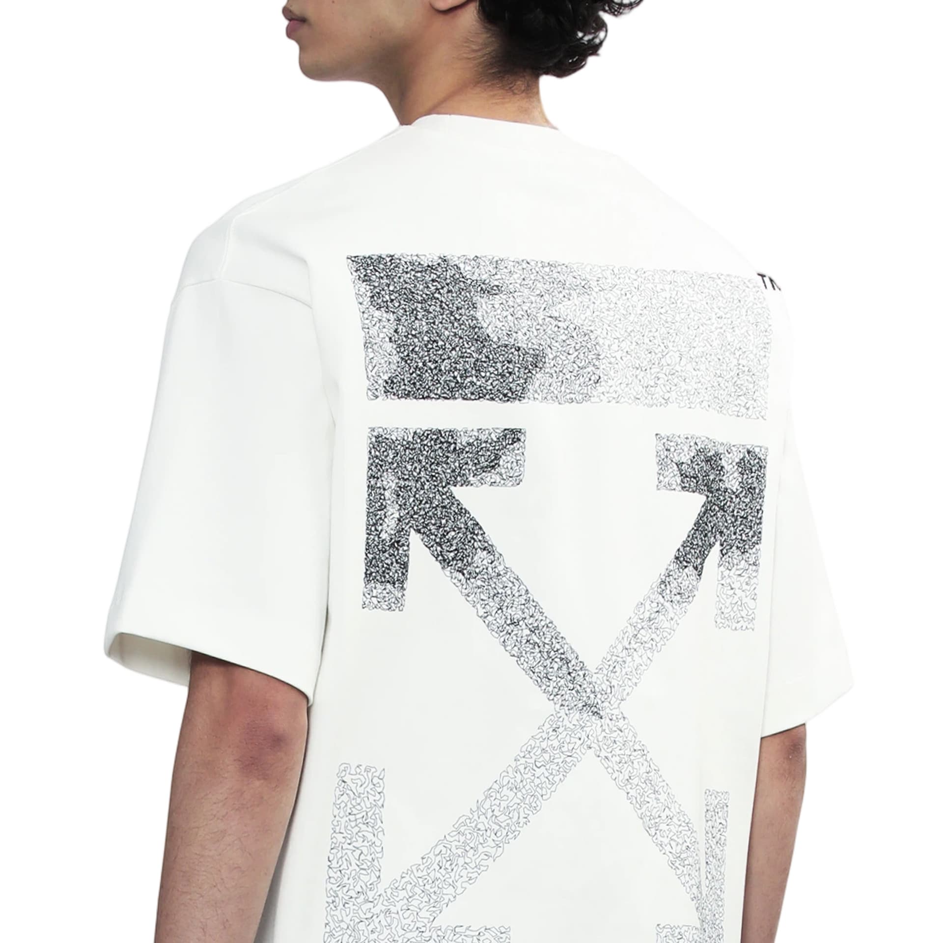 Футболка OFF WHITE Короткий рукав T-рубашка унисекс подарочный набор в коробке - изображение 4
