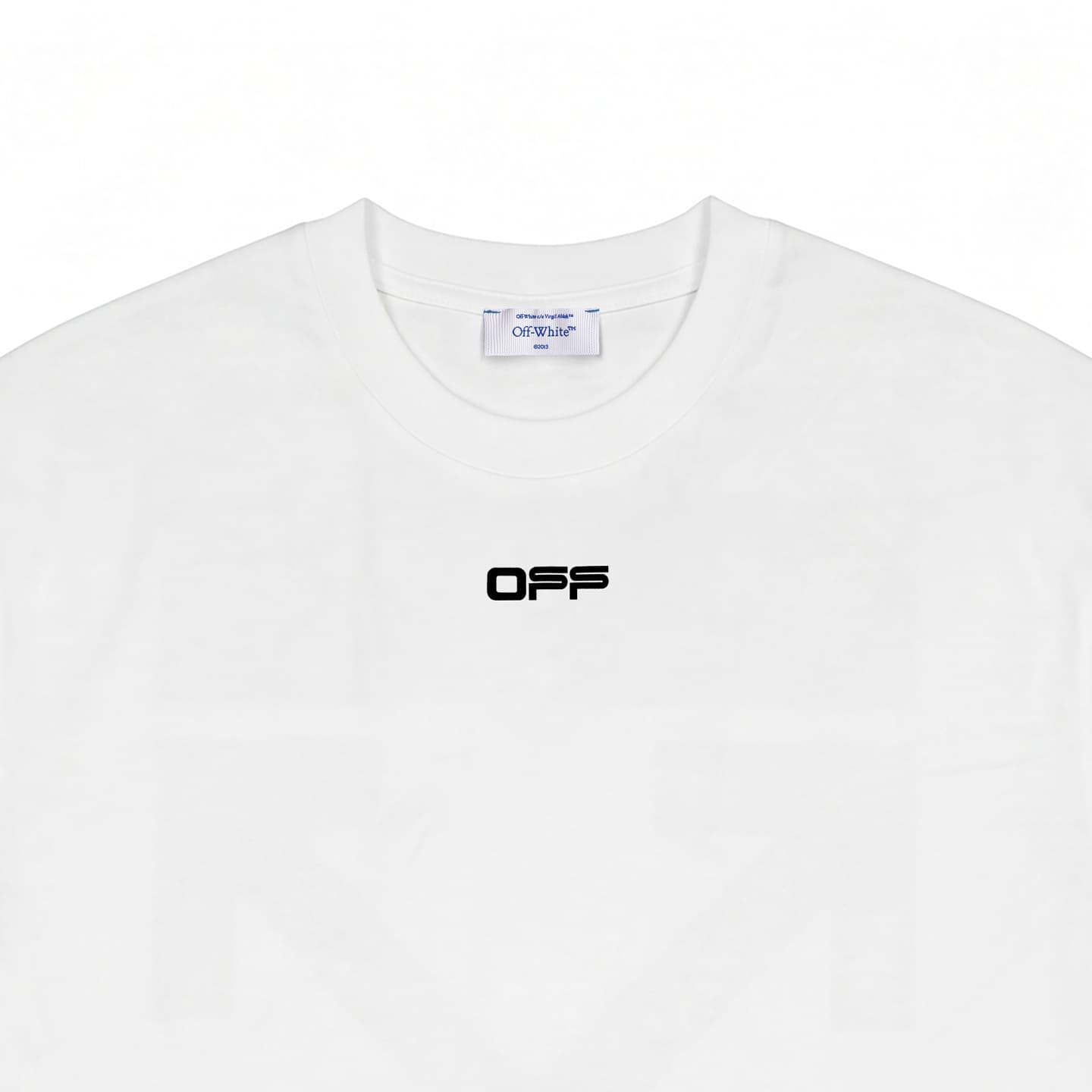 Футболка OFF-WHITE SS26 Винтаж американский уличный стиль портрет масляная живопись стрелка дизайн модный роскошь тренд высококлассный бренд универсальный футболка унисекс - изображение 4