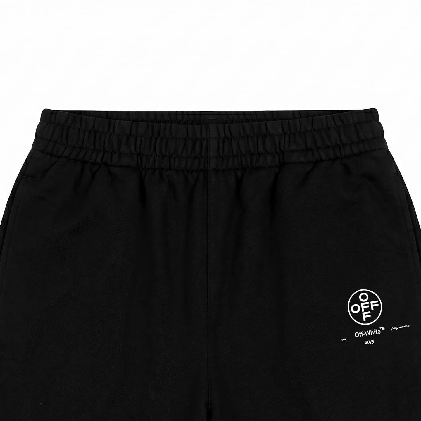 Шорты OFF WHITE Черные Унисекс Повседневные Шорты - изображение 6