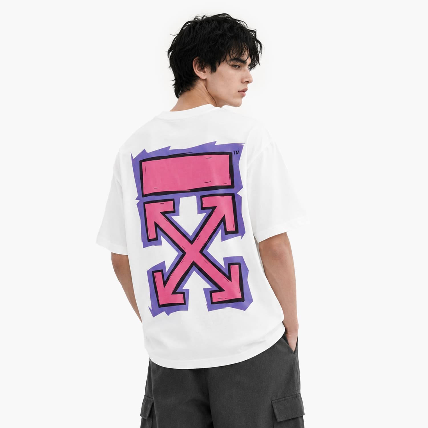 Футболка OFF WHITE Унисекс T-рубашки - изображение 3