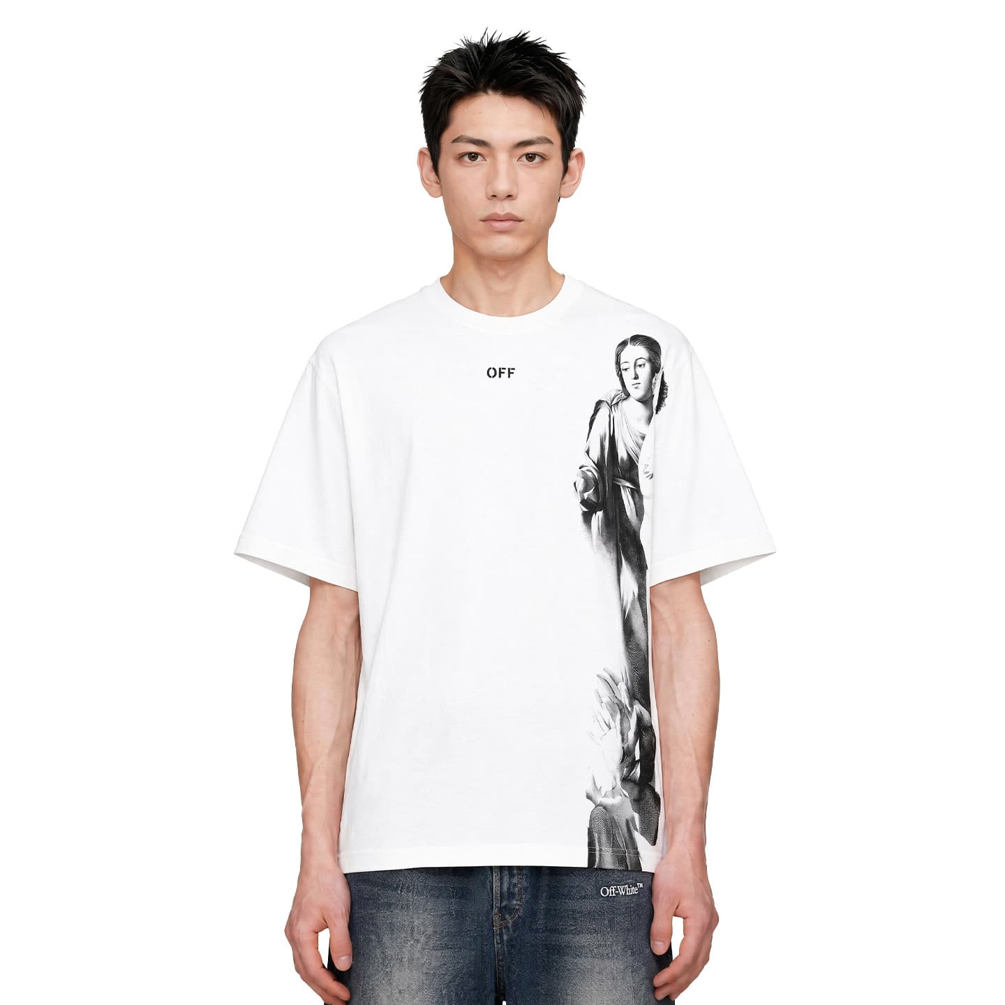 Футболка OFF WHITE Унисекс T-рубашки - изображение 4