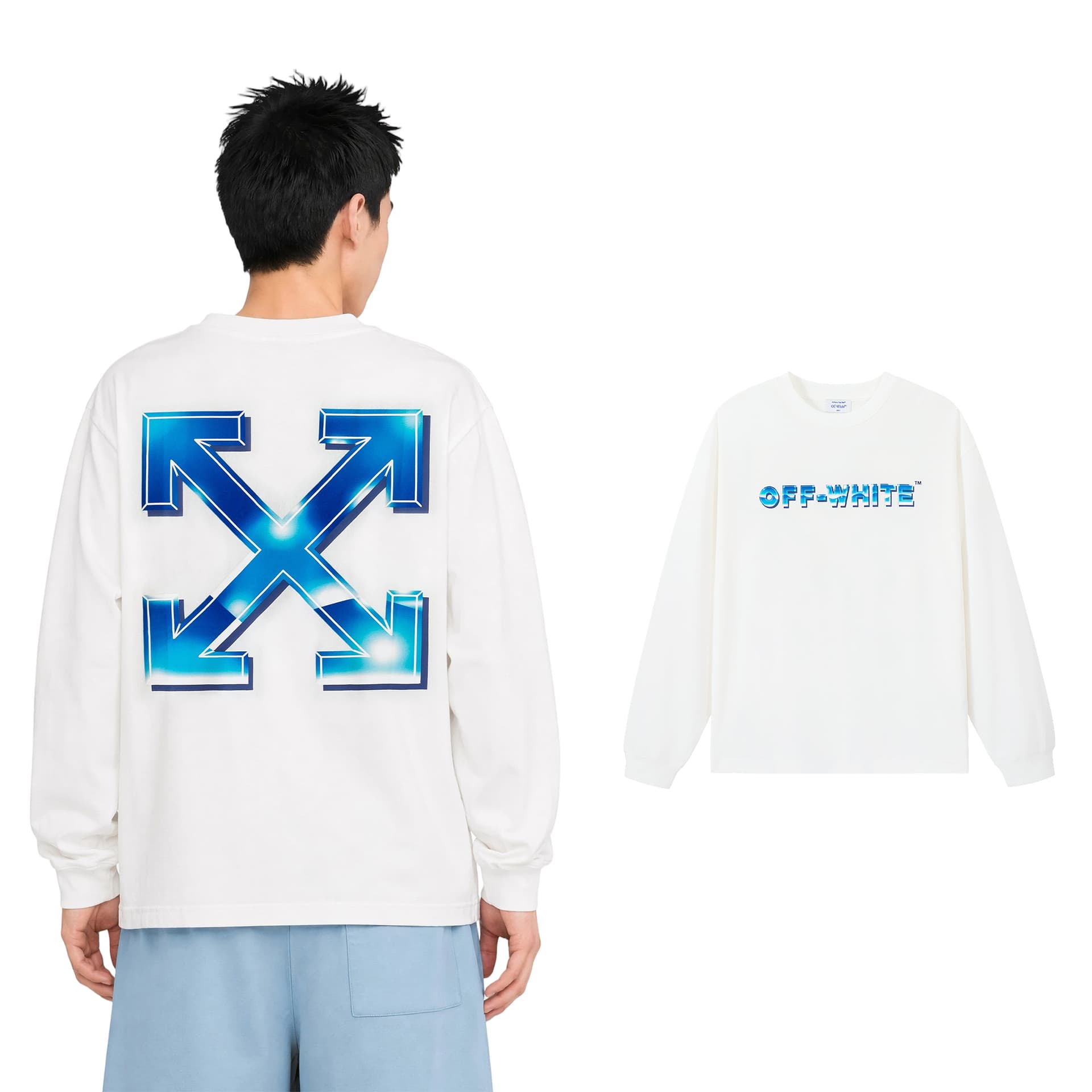 Футболка OFF WHITE Унисекс T-рубашки - изображение 4