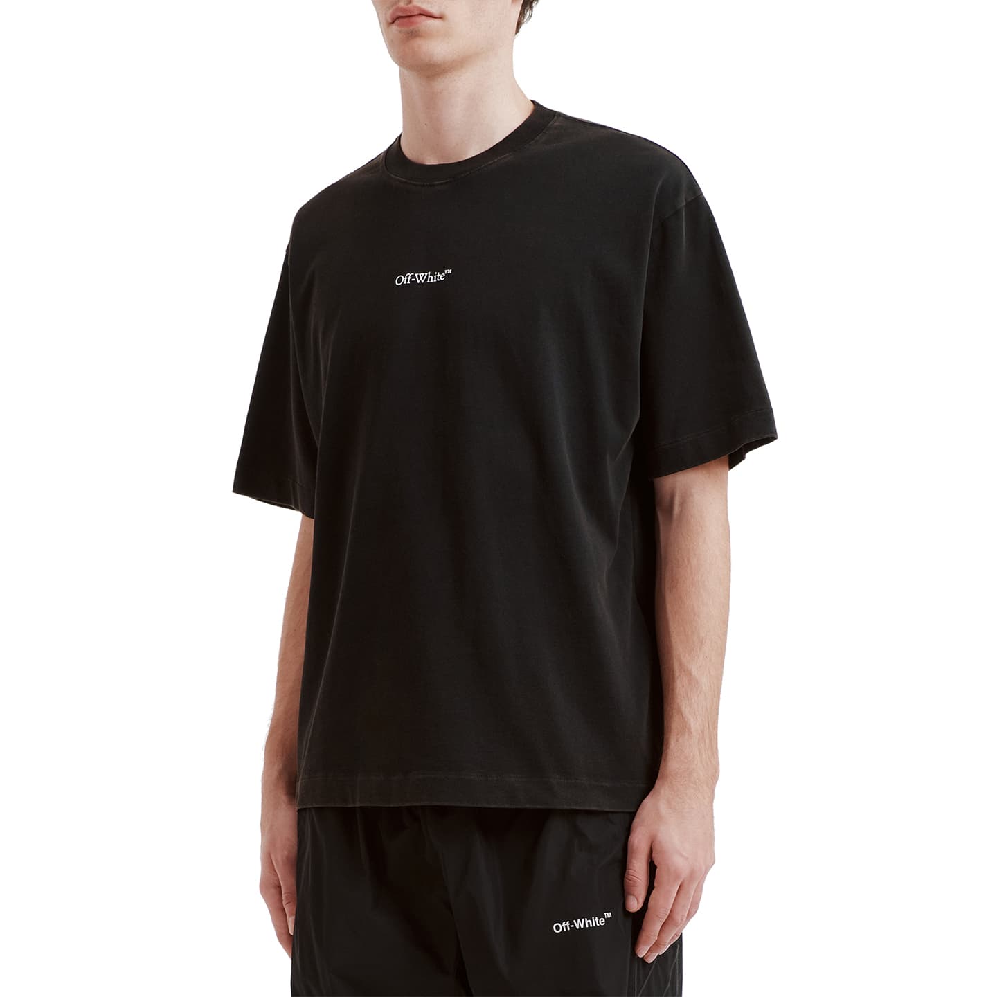 Футболка OFF-WHITE Футболка с принтом стрелок в стиле стритвир, универсальная, унисекс - изображение 4