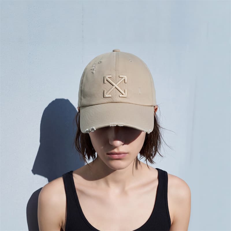 Кепка OFF WHITE Хлопок Волокно Кепки Унисекс - изображение 5