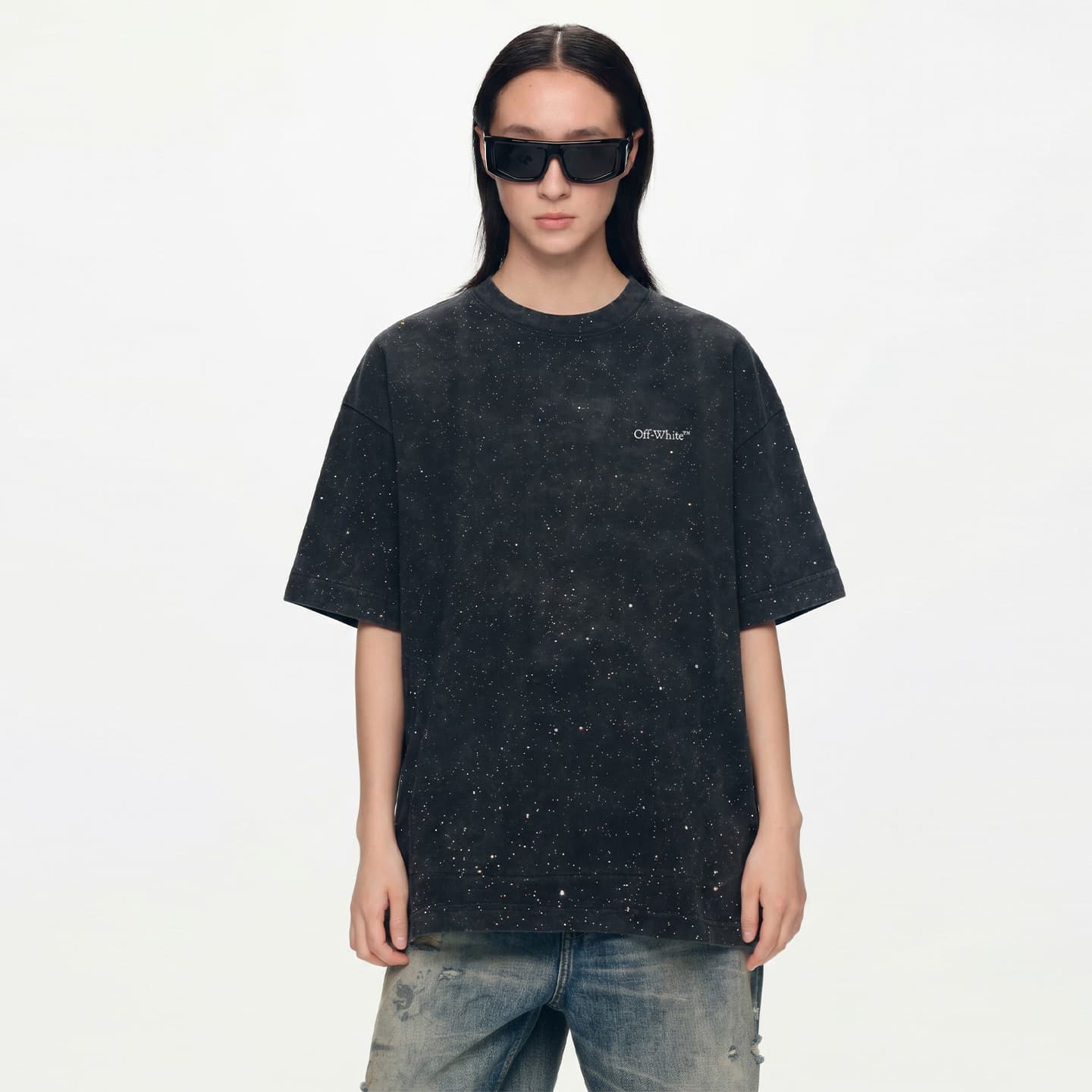 Футболка OFF WHITE Короткий рукав T-рубашка унисекс - изображение 4