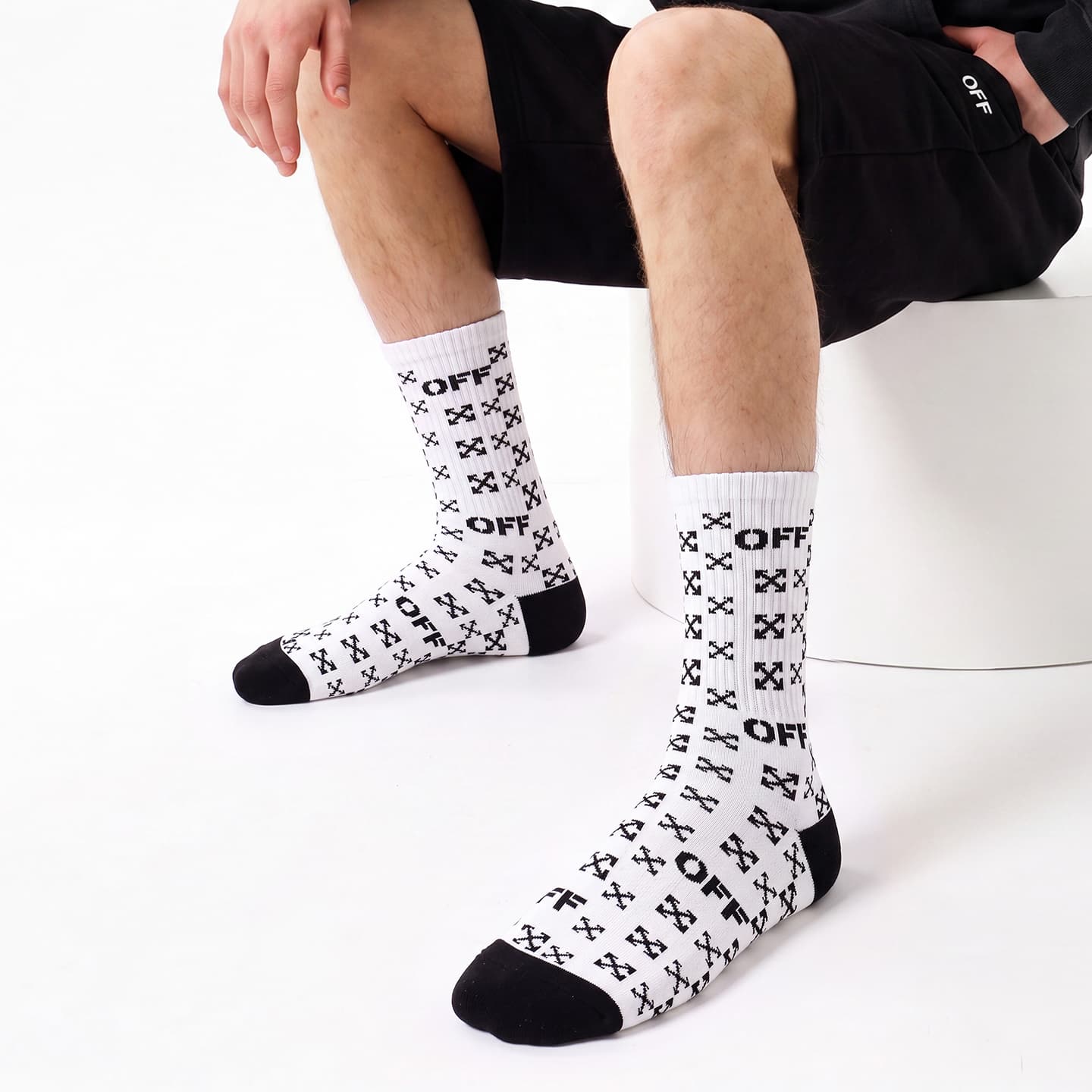 Носки OFF WHITE Унисекс Высокие носки - изображение 2