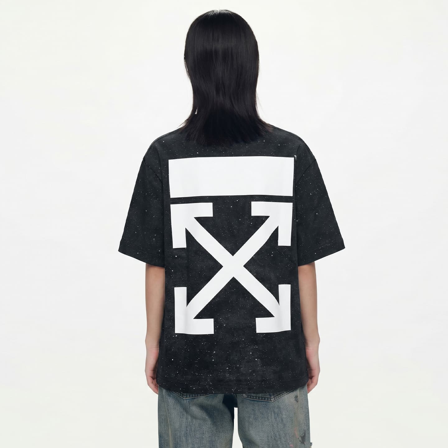 Футболка OFF WHITE Короткий рукав T-рубашка унисекс - изображение 3
