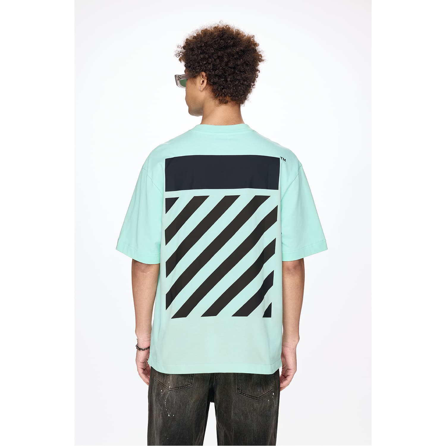 Футболка OFF WHITE Короткий рукав T-рубашка унисекс подарочный набор в коробке - изображение 5