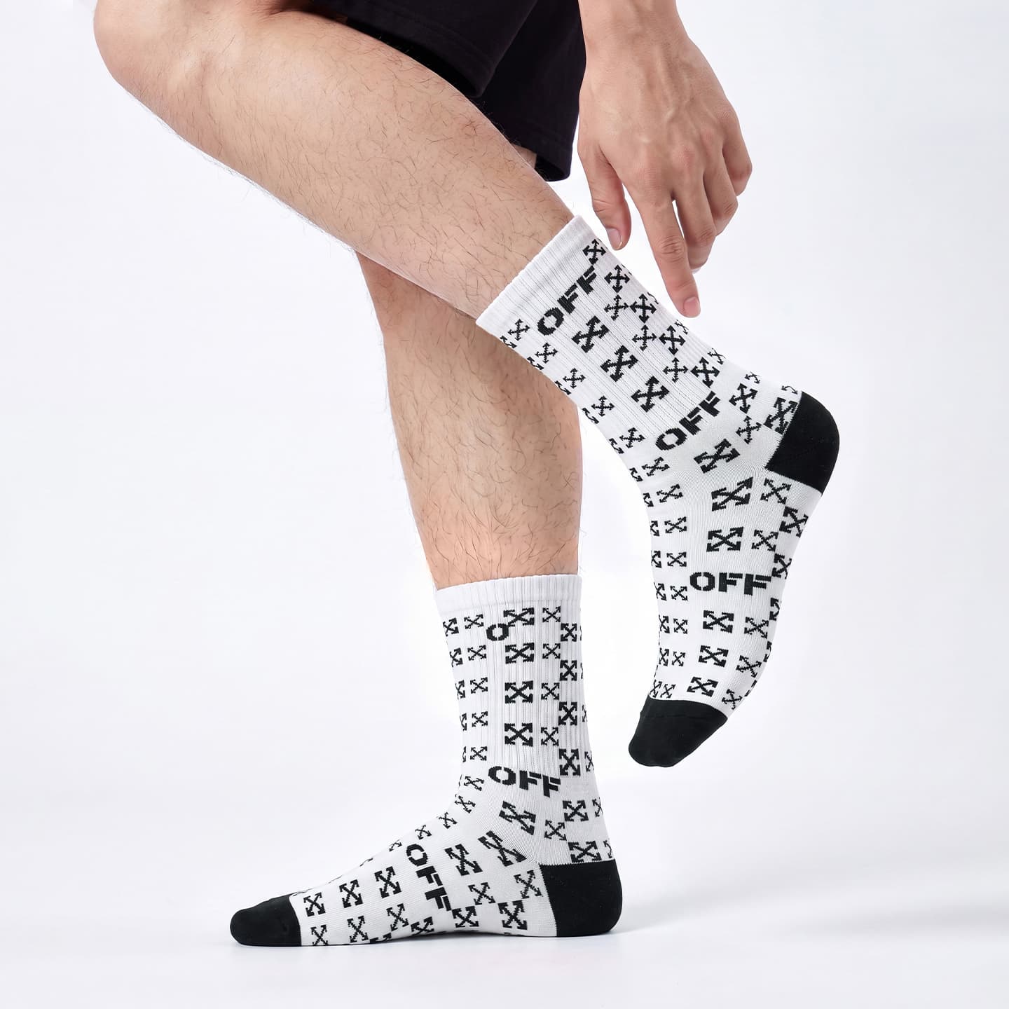 Носки OFF WHITE Унисекс Высокие носки - изображение 3
