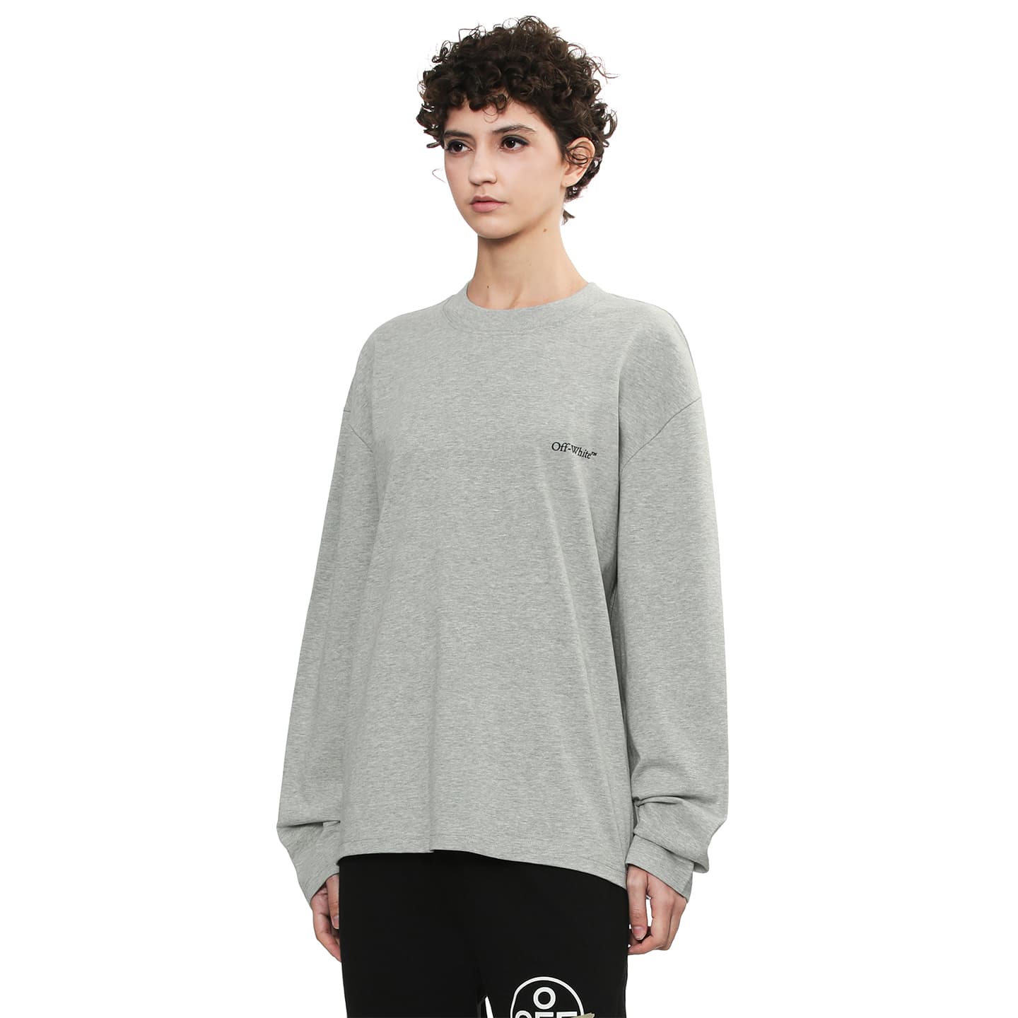 Футболка OFF WHITE Длинная рукавная рубашка унисекс в подарочной коробке - изображение 3