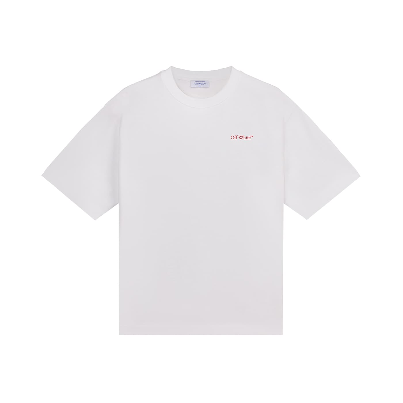 Футболка OFF WHITE Короткий рукав T-рубашка унисекс подарочный набор в коробке - изображение 3