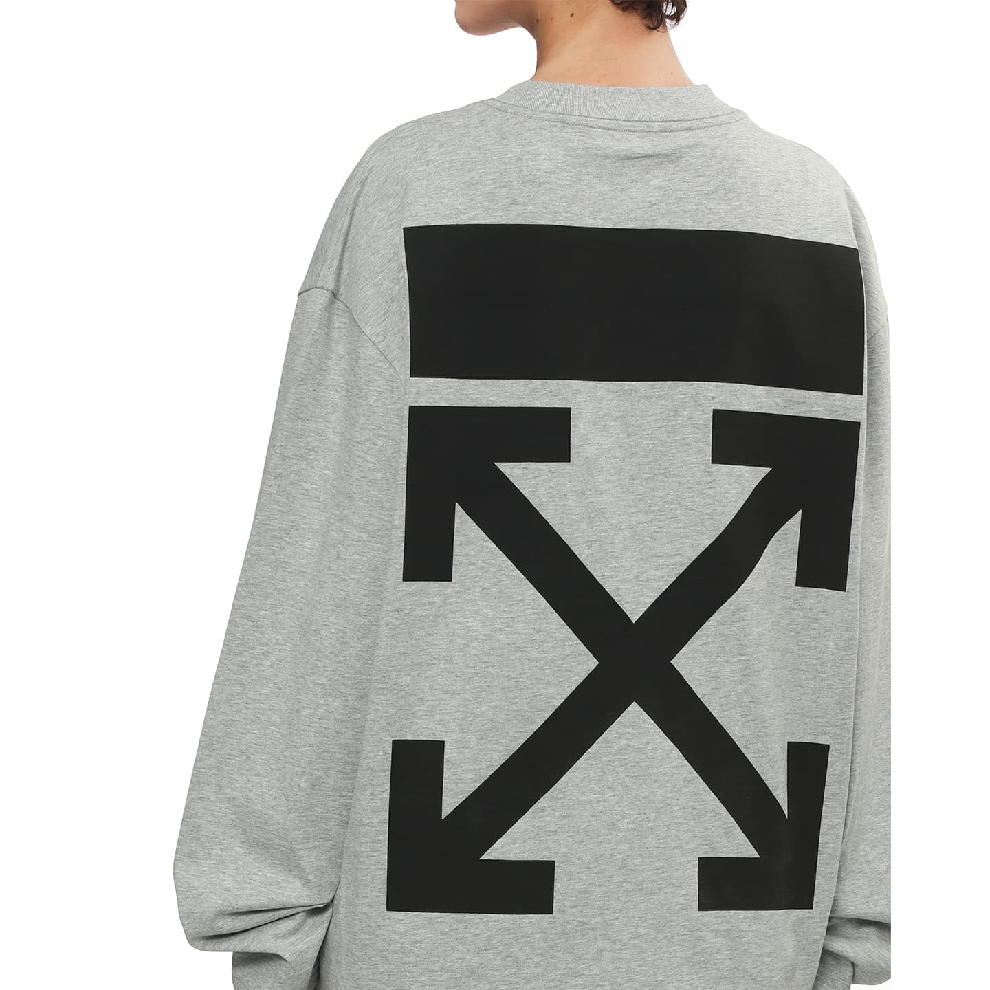 Футболка OFF WHITE Длинная рукавная рубашка унисекс в подарочной коробке - изображение 4