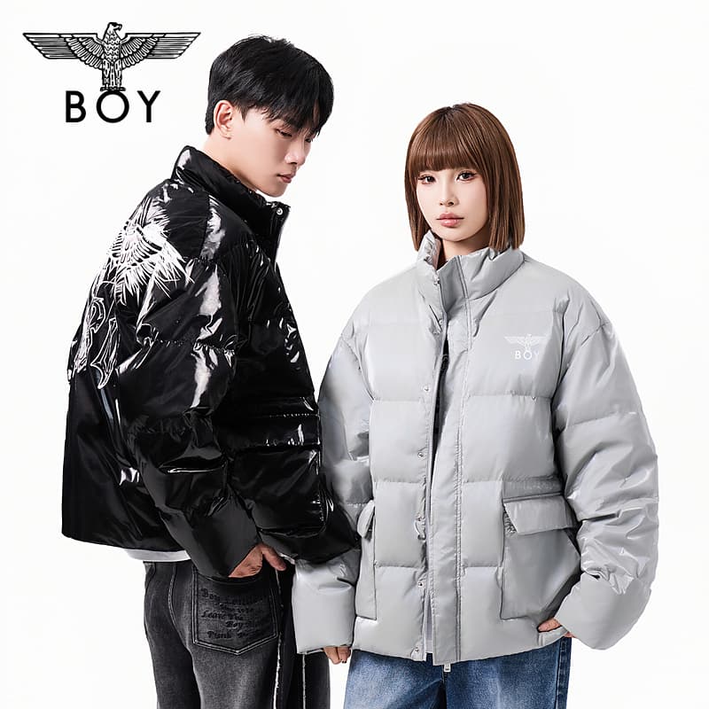 Зимняя куртка BOY LONDON 25FW Пуховик Унисекс - изображение 3