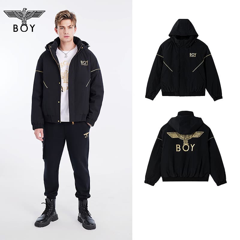 Зимняя куртка пуховик Boy London Eagle Logo Hoodie Jacket - изображение 6