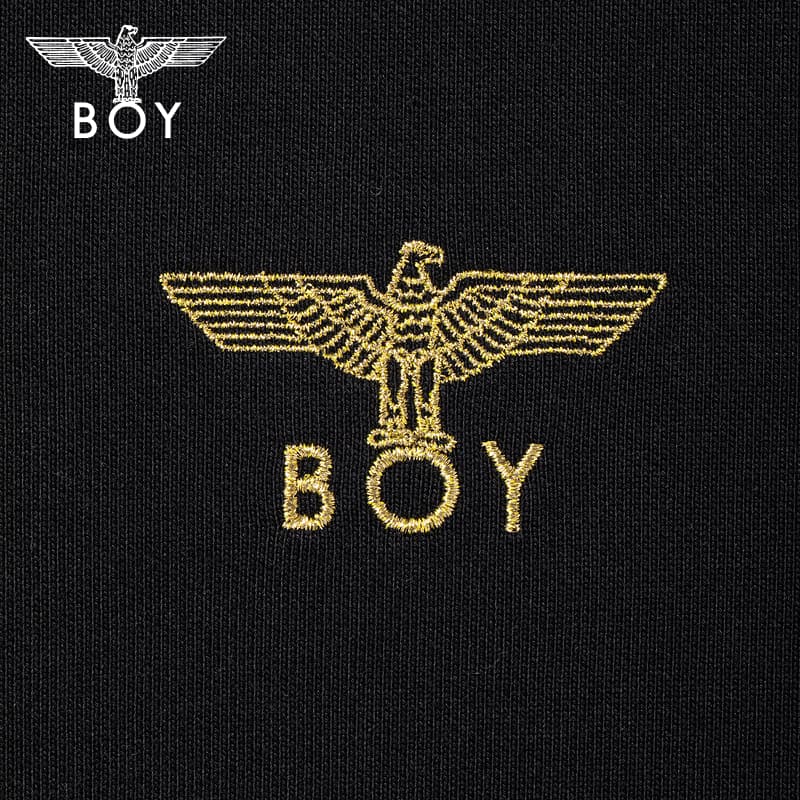 Платье Boy London Черные Женские Длинные Платья с Длинными Рукавами - изображение 5
