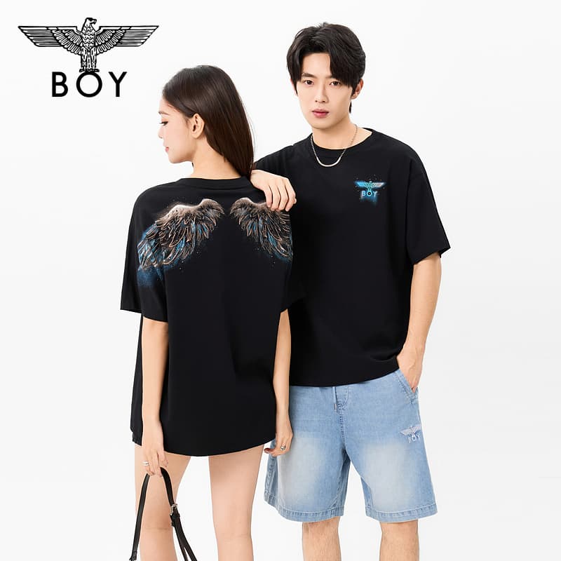 Футболка BOY LONDON Черный Унисекс T-рубашки - изображение 3
