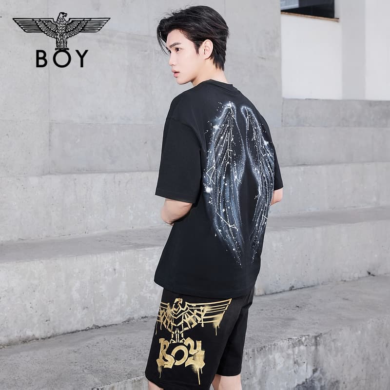 Футболка BOY LONDON T-рубашка унисекс черная - изображение 3
