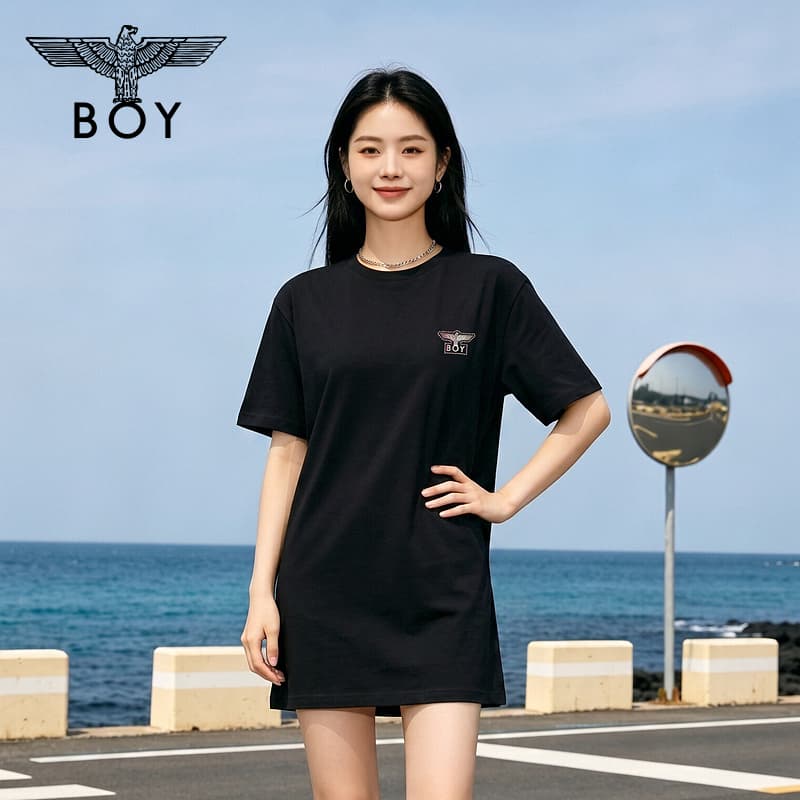 Платье BOY LONDON Короткое платье с короткими рукавами для женщин - изображение 4
