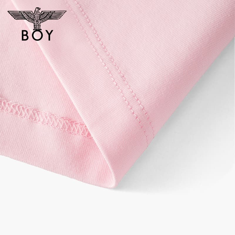 Футболка BOY LONDON Розовые Женские T-рубашки - изображение 5