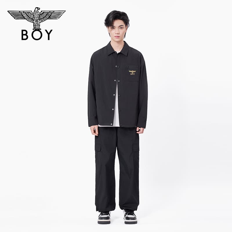Рубашка Boy London Черный мужской Рубашки - изображение 4