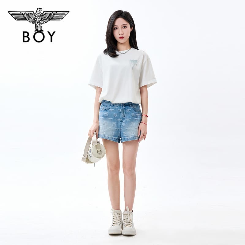 Футболка Boy London Белый Женские T-рубашки - изображение 4