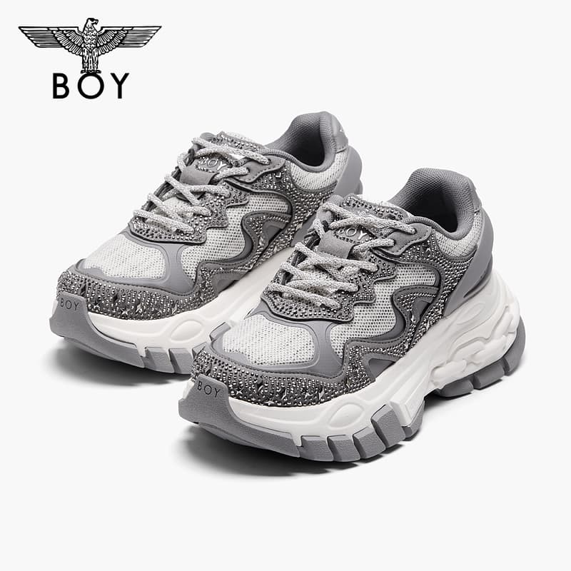 Кроссовки BOY LONDON Повседневная обувь Low Топ Белый Унисекс - изображение 4