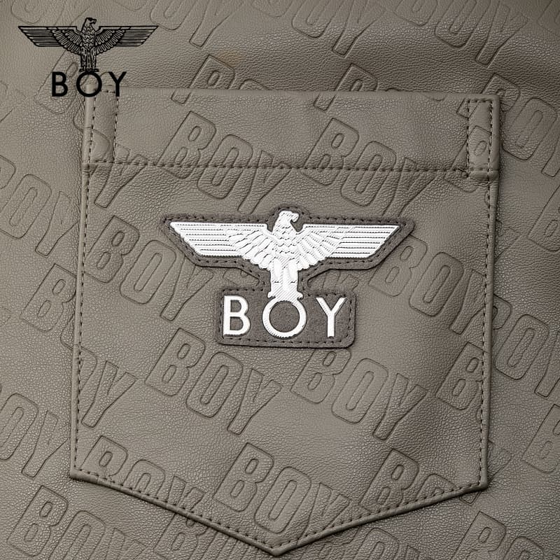 Кожаная куртки Boy London Зелёный Мужской Кожаные куртки - изображение 4