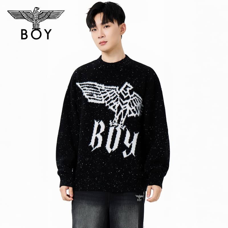 Кофта BOY LONDON Черные Унисекс Свитеры - изображение 4