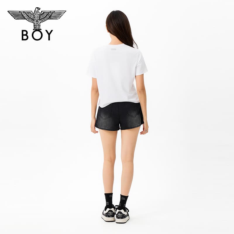 Футболка BOY LONDON Белые Женские T-рубашки - изображение 6