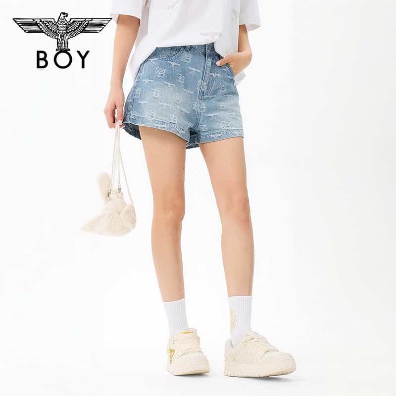 BOY LONDON Джинсовые шорты Женские - изображение 5