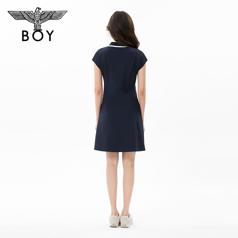 Boy London Темно-синий Женские Платья без рукавов - изображение 6