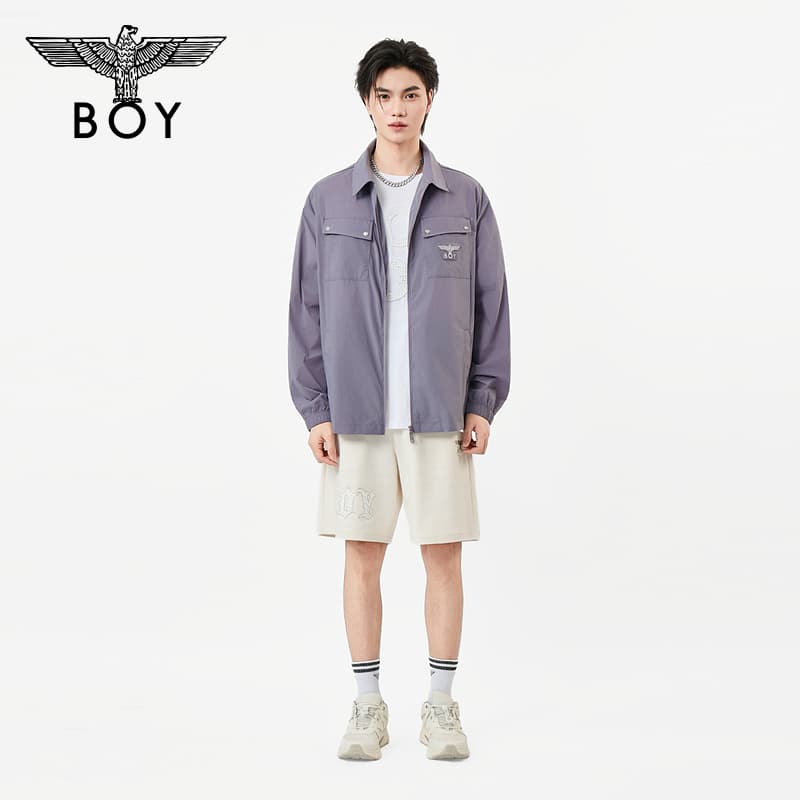 Куртка Boy London Фиолетовый Мужской Куртки - изображение 6